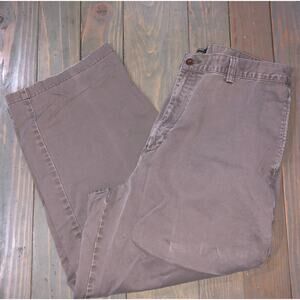 Cambridge classics men's brown 100% cotton chino khakis36x30